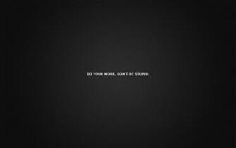 Inscription Cardboard Black Do Your Work Advice Stock