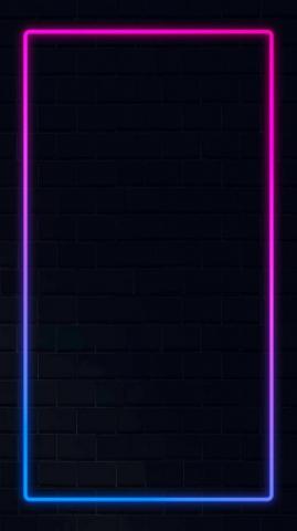 Premium Vector Of Pink And Blue Neon Frame On