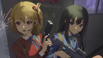 Lycoris Recoil Chisato And Takina Wallpaper 4k HD Pc 6800g