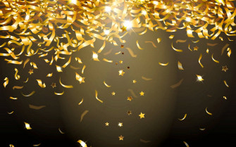 Gold Glitter Wallpaper