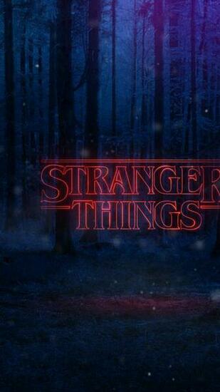 Stranger Things Text Poster Full HD Wallpaper
