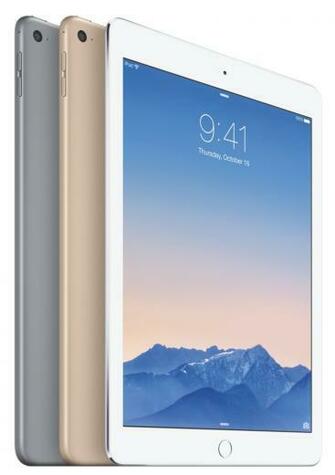 iPad Air Lock Screen Silver Gold Space Gray