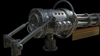Minigun Machine Gun Weapon Military Wallpaper