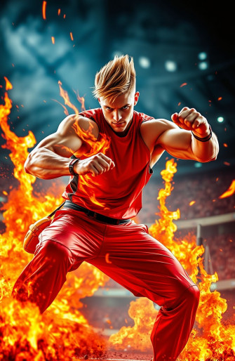 Axel Blaze Wallpaper