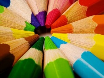 Colored Pencils Wallpaper