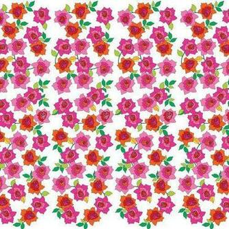 Wallcandy Arts French Bull Wallpaper Rose