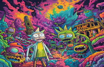Supreme Rick And Morty Wallpaper