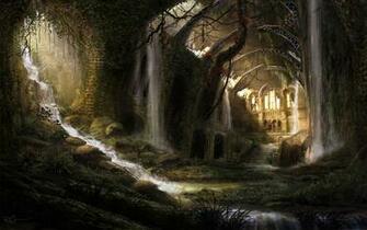 Fantasy Large Dark Medieval Widescreen Wallpaper Pixel Desktop