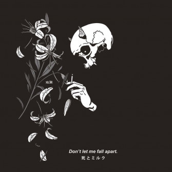 Dark Grunge Aesthetic Skull And Flowers Wallpaper