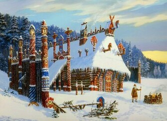 Country Christmas Wallpaper