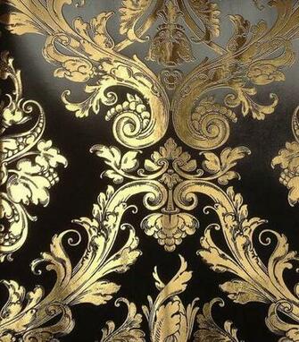 Wall Paper Luxury Vinyl Gold Foil Decorative Pattern Background