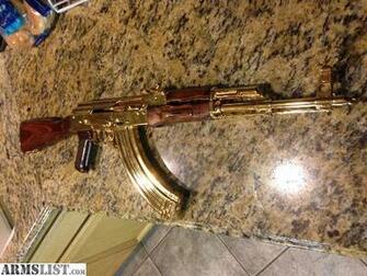 Real Gold Ak Comes With One Mag Kit