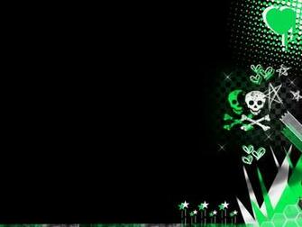 Green Emo Wallpaper Background Theme Desktop