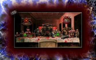 Deviantart Art Doom Last Supper Wallpaper