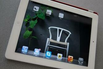 Wishbone Chair iPad Wallpaper Image Hans Wegner