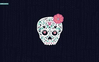 Sugar Skull Desktop Wallpaper Image Pictures Becuo