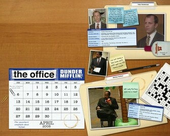 The Office April Desktop Wallpaper
