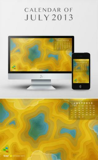 Bie Wallpaper Calendar Of July