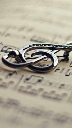 Wallpaper Treble Clef Notes Sheet
