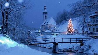 Churches In Winter HD Wallpaper At Wallpaperbro