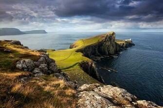 Neist Point Vaude Visions Isle Of Skye Wallpaper