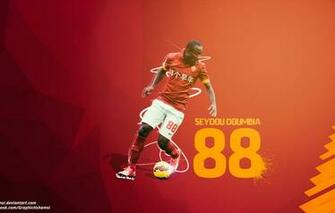 Wallpaper Sport Roma Graphic Cska Seydou Doumbia