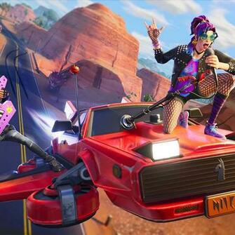 Stage Slayer And Synth Star Fortnite Battle Royale iPad