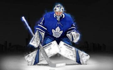 Hockey Goalies Frederik Andersen Wallpaper Mapleleafs