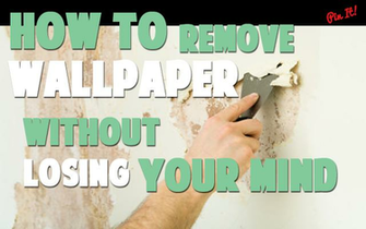 Remove Wallpaper Easily