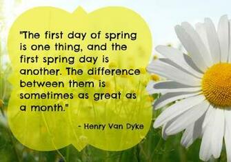First Day Of Spring Quotes Wallpaper Daily