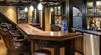 Home Bar Wooden Counter Korea Interior Design Picture Modern