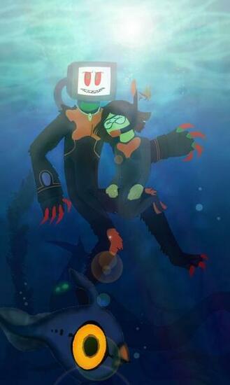 Seaweed Geeeet It Subnautica By Lavenderdadragon14 On