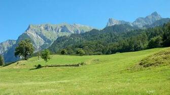 Summer Landscape Swiss Wallpaper Exodo Pictures Jpg