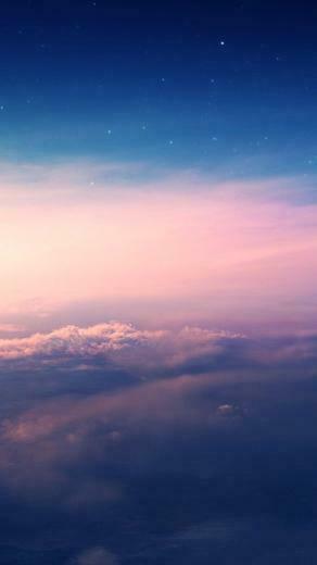 Beautiful Sky Clouds Sunset Wallpaper iPhone
