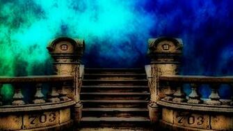 Premade Steps Background By Aimee Valentine Art