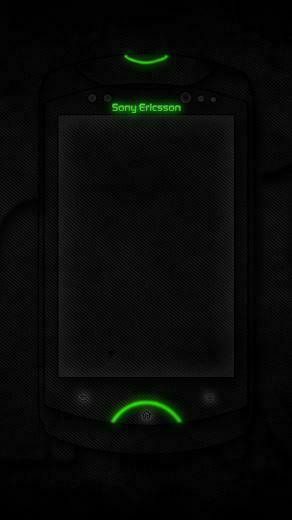 HD Black Green Lg G3 Wallpaper
