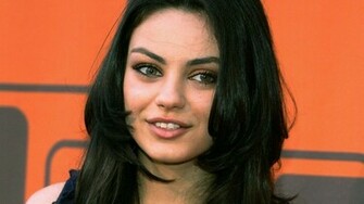 Mila Kunis Beautiful American Actress HD Wallpaper