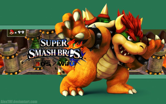 Cool Bowser Wallpaper Super Smash