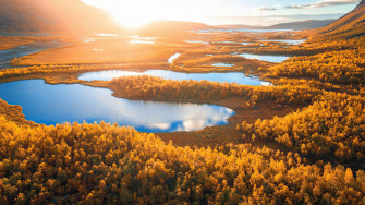 Fall Scenic Landscape Wallpaper