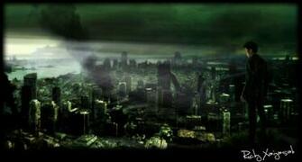Destroyed City Wallpaper Image