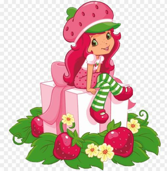 Strawberry Shortcake Vector Clipart Png