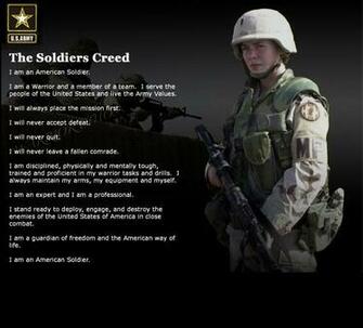 Marion University Student Affairs Army Rotc The Soldiers Creed