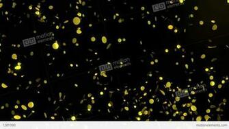 Golden Confetti Glamorous Video Background Loop Stock