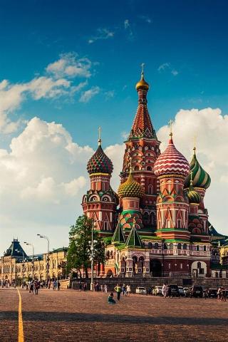 Wallpaper Moscow Red Square City Landscape Full HD 2k