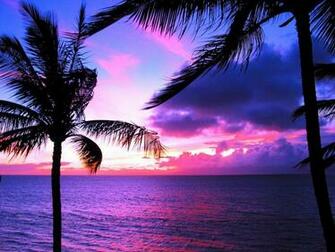 Hawaii Sunset Wallpaper Image With