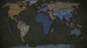 Cool World Map Desktop Wallpaper