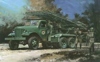 Desktop Wallpaper Soldiers Missile System Bm Katyusha