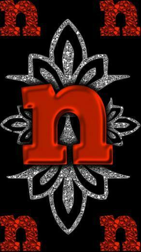 N By Gizzzi Alphabet Wallpaper