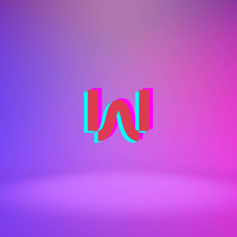 Letter W Trendy Design Wallpaper