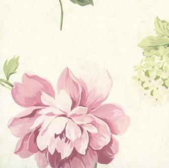 Pink White Ckb77701 Peony Wallpaper Kitchen Bathroom